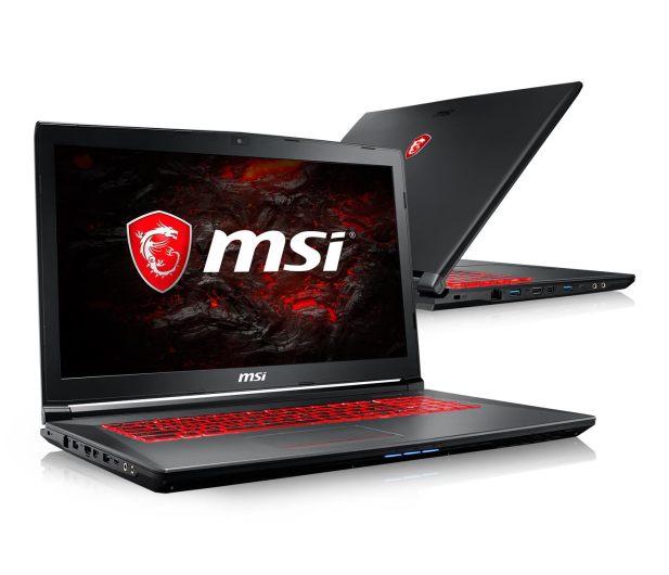 MSI GV72 i7-7700HQ/8GB/1TB GTX1050Ti - 391532 - zdjęcie